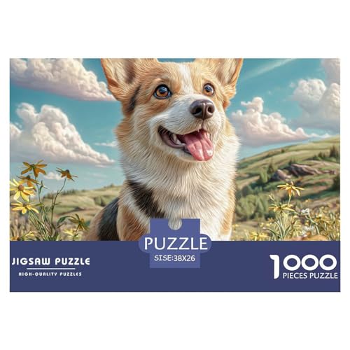 1000-teilige Haustierhund Geschicklichkeitsspiel Puzzles Für Erwachsen Lernspiel Premium Quality Geschenke Für Die Ganze Familie 38x26cm/1000pcs 1000-teilige Haustierhund Geschicklichkeitsspiel Puzzles Für Erwachsen Lernspiel Premium Quality Geschenke Für Die Ganze Familie 38x26cm/1000pcs von UJSDVNNJJ