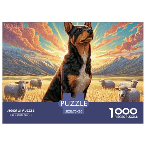 1000-teilige Haustierhund Geschicklichkeitsspiel Puzzles Für Erwachsen Lernspiel Premium Quality Geschenke Für Die Ganze Familie 70x50cm/1000pcs 1000-teilige Haustierhund Geschicklichkeitsspiel Puzzles Für Erwachsen Lernspiel Premium Quality Geschenke Für Die Ganze Familie 70x50cm/1000pcs von UJSDVNNJJ