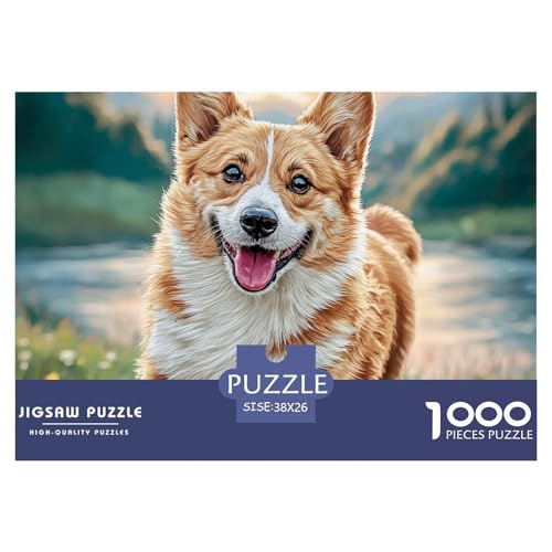 1000-teilige Haustierhund Geschicklichkeitsspiel Puzzles Für Erwachsen Lernspiel Premium Quality Geschenke Für Erwachsene Und Kinder Ab 14 Jahren 38x26cm/1000pcs von UJSDVNNJJ