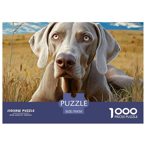 1000-teilige Haustierhund Geschicklichkeitsspiel Puzzles Für Erwachsen Lernspiel Premium Quality Geschenke Für Erwachsene Und Kinder Ab 14 Jahren 70x50cm/1000pcs von UJSDVNNJJ