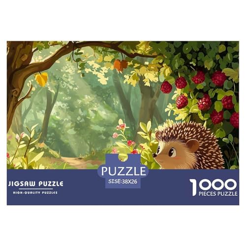 1000-teilige Hedgehog Pädagogisches Spiel Puzzles Für Erwachsen Herausforderung Spielzeug Premium Quality Stress Abbauen Für Die Ganze Familie 38x26cm/1000pcs 1000-teilige Hedgehog Pädagogisches Spiel Puzzles Für Erwachsen Herausforderung Spielzeug Premium Quality Stress Abbauen Für Die Ganze Familie 38x26cm/1000pcs von UJSDVNNJJ