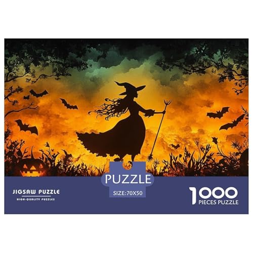 1000-teilige Hexe Geschicklichkeitsspiel Puzzles Für Erwachsen Lernspiel Premium Quality Geschenke Für Die Ganze Familie 70x50cm/1000pcs 1000-teilige Hexe Geschicklichkeitsspiel Puzzles Für Erwachsen Lernspiel Premium Quality Geschenke Für Die Ganze Familie 70x50cm/1000pcs von UJSDVNNJJ