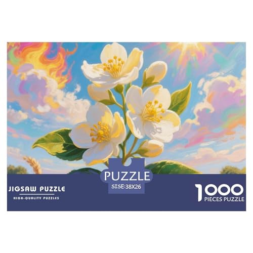 1000-teilige Jasmin Geschicklichkeitsspiel Puzzles Für Erwachsen Lernspiel Premium Quality Geschenke Für Die Ganze Familie 38x26cm/1000pcs 1000-teilige Jasmin Geschicklichkeitsspiel Puzzles Für Erwachsen Lernspiel Premium Quality Geschenke Für Die Ganze Familie 38x26cm/1000pcs von UJSDVNNJJ