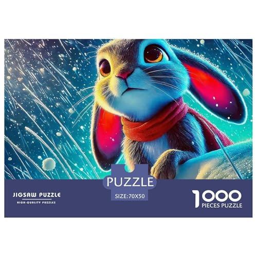 1000-teilige Kaninchen Geschicklichkeitsspiel Puzzles Für Erwachsen Lernspiel Premium Quality Geschenke Für Die Ganze Familie 70x50cm/1000pcs 1000-teilige Kaninchen Geschicklichkeitsspiel Puzzles Für Erwachsen Lernspiel Premium Quality Geschenke Für Die Ganze Familie 70x50cm/1000pcs von UJSDVNNJJ