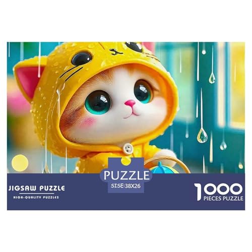 1000-teilige Katze Geschicklichkeitsspiel Katze Puzzles Für Erwachsen Lernspiel Premium Quality Stress Abbauen Für Die Ganze Familie 38x26cm/1000pcs 1000-teilige Katze Geschicklichkeitsspiel Katze Puzzles Für Erwachsen Lernspiel Premium Quality Stress Abbauen Für Die Ganze Familie 38x26cm/1000pcs von UJSDVNNJJ
