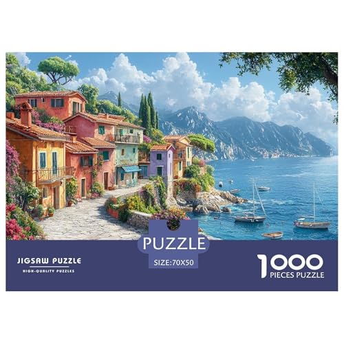 1000-teilige Komosee Geschicklichkeitsspiel Puzzles Für Erwachsen Lernspiel Premium Quality Geschenke Für Die Ganze Familie 70x50cm/1000pcs von UJSDVNNJJ
