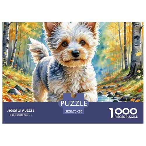 1000-teilige Miniaturpudel Geschicklichkeitsspiel Puzzles Für Erwachsen Lernspiel Premium Quality Geschenke Für Erwachsene Und Kinder Ab 14 Jahren 70x50cm/1000pcs 1000-teilige Miniaturpudel Geschicklichkeitsspiel Puzzles Für Erwachsen Lernspiel Premium Quality Geschenke Für Erwachsene Und Kinder Ab 14 Jahren 70x50cm/1000pcs von UJSDVNNJJ