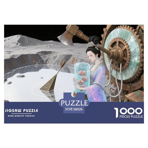 1000-teilige Mythen und Märchen Pädagogisches Spiel Mythen und Märchen Puzzles Für Erwachsen Herausforderung Spielzeug Premium Quality Geschenke Für Die Ganze Familie 38x26cm/1000pcs von UJSDVNNJJ
