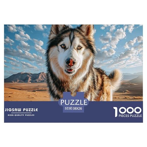 1000-teilige Netter Hund Geschicklichkeitsspiel Puzzles Für Erwachsen Herausforderung Spielzeug Premium Quality Geschenke Für Die Ganze Familie 38x26cm/1000pcs von UJSDVNNJJ