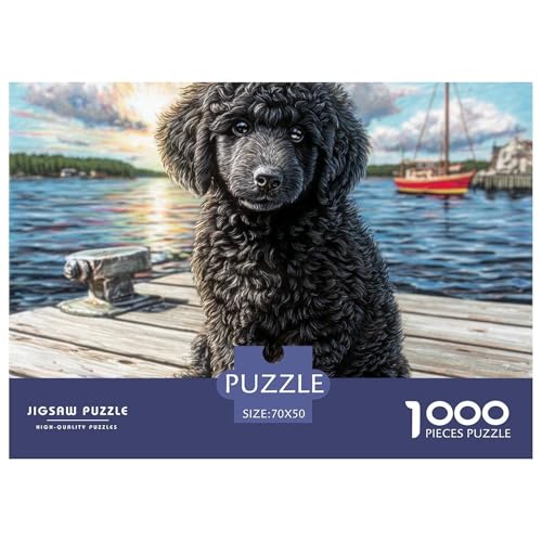 1000-teilige Netter Hund Pädagogisches Spiel Puzzles Für Erwachsen Lernspiel Premium Quality Geschenke Für Erwachsene Und Kinder Ab 14 Jahren 70x50cm/1000pcs von UJSDVNNJJ