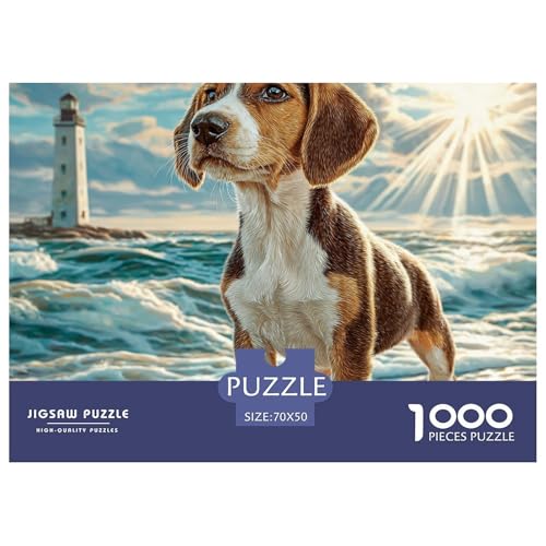 1000-teilige Netter Hund Pädagogisches Spiel Puzzles Für Erwachsen Lernspiel Premium Quality Geschenke Für Erwachsene Und Kinder Ab 14 Jahren 70x50cm/1000pcs 1000-teilige Netter Hund Pädagogisches Spiel Puzzles Für Erwachsen Lernspiel Premium Quality Geschenke Für Erwachsene Und Kinder Ab 14 Jahren 70x50cm/1000pcs von UJSDVNNJJ
