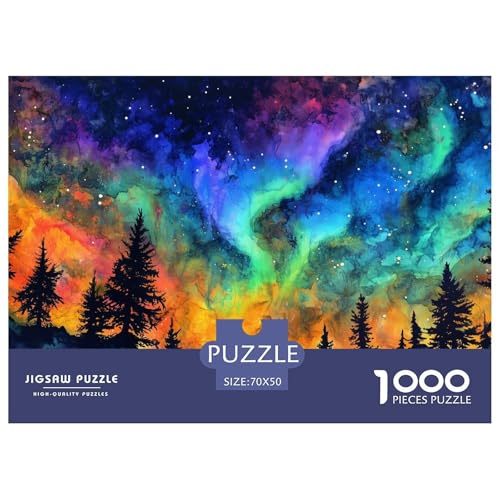 1000-teilige Nordlichter Geschicklichkeitsspiel Puzzles Für Erwachsen Herausforderung Spielzeug Premium Quality Geschenke Für Erwachsene Und Kinder Ab 14 Jahren 70x50cm/1000pcs 1000-teilige Nordlichter Geschicklichkeitsspiel Puzzles Für Erwachsen Herausforderung Spielzeug Premium Quality Geschenke Für Erwachsene Und Kinder Ab 14 Jahren 70x50cm/1000pcs von UJSDVNNJJ