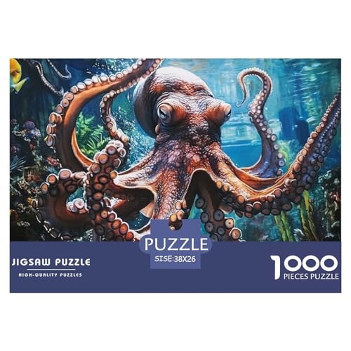 1000-teilige Octopus Geschicklichkeitsspiel Puzzles Für Erwachsen Lernspiel Premium Quality Geschenke Für Die Ganze Familie 38x26cm/1000pcs 1000-teilige Octopus Geschicklichkeitsspiel Puzzles Für Erwachsen Lernspiel Premium Quality Geschenke Für Die Ganze Familie 38x26cm/1000pcs von UJSDVNNJJ