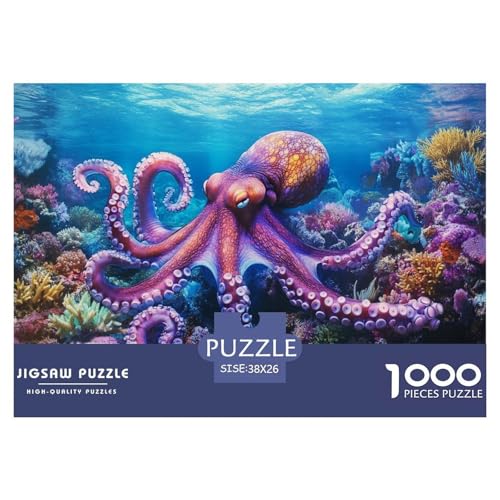 1000-teilige Octopus Geschicklichkeitsspiel Puzzles Für Erwachsen Lernspiel Premium Quality Geschenke Für Erwachsene Und Kinder Ab 14 Jahren 38x26cm/1000pcs 1000-teilige Octopus Geschicklichkeitsspiel Puzzles Für Erwachsen Lernspiel Premium Quality Geschenke Für Erwachsene Und Kinder Ab 14 Jahren 38x26cm/1000pcs von UJSDVNNJJ