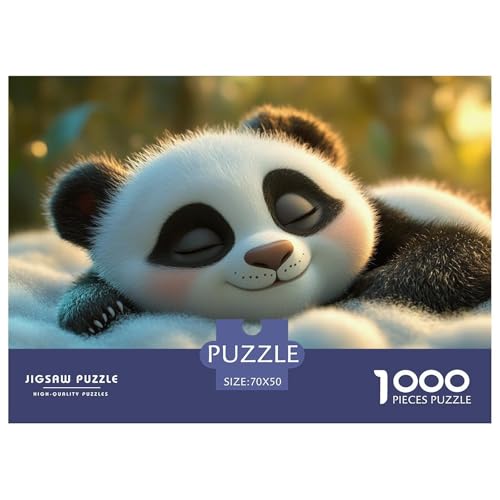 1000-teilige Panda Pädagogisches Spiel Puzzles Für Erwachsen Herausforderung Spielzeug Premium Quality Geschenke Für Die Ganze Familie 70x50cm/1000pcs 1000-teilige Panda Pädagogisches Spiel Puzzles Für Erwachsen Herausforderung Spielzeug Premium Quality Geschenke Für Die Ganze Familie 70x50cm/1000pcs von UJSDVNNJJ