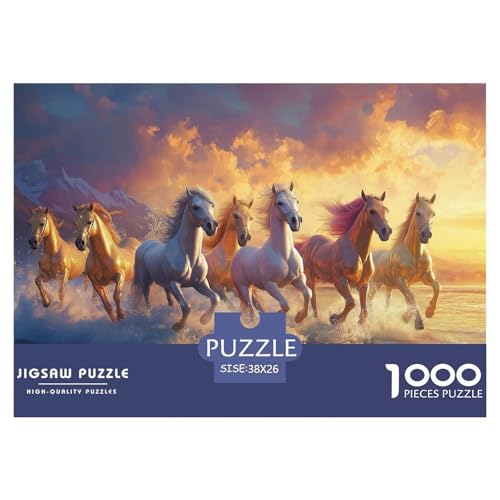 1000-teilige Pferd Pädagogisches Spiel Puzzles Für Erwachsen Lernspiel Premium Quality Stress Abbauen Für Erwachsene Und Kinder Ab 14 Jahren 38x26cm/1000pcs 1000-teilige Pferd Pädagogisches Spiel Puzzles Für Erwachsen Lernspiel Premium Quality Stress Abbauen Für Erwachsene Und Kinder Ab 14 Jahren 38x26cm/1000pcs von UJSDVNNJJ