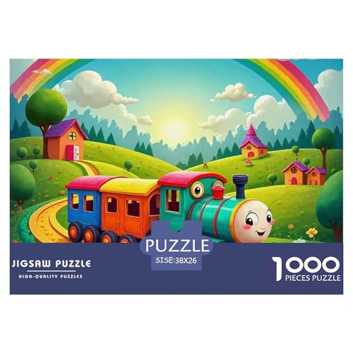 1000-teilige Regenbogen Geschicklichkeitsspiel Regenbogen Puzzles Für Erwachsen Lernspiel Premium Quality Geschenke Für Die Ganze Familie 38x26cm/1000pcs von UJSDVNNJJ