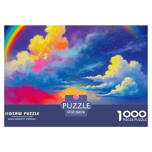 1000-teilige Regenbogen Geschicklichkeitsspiel Regenbogen Puzzles Für Erwachsen Lernspiel Premium Quality Geschenke Für Die Ganze Familie 38x26cm/1000pcs 1000-teilige Regenbogen Geschicklichkeitsspiel Regenbogen Puzzles Für Erwachsen Lernspiel Premium Quality Geschenke Für Die Ganze Familie 38x26cm/1000pcs von UJSDVNNJJ