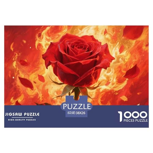 1000-teilige Rose Geschicklichkeitsspiel Puzzles Für Erwachsen Herausforderung Spielzeug Premium Quality Geschenke Für Die Ganze Familie 38x26cm/1000pcs 1000-teilige Rose Geschicklichkeitsspiel Puzzles Für Erwachsen Herausforderung Spielzeug Premium Quality Geschenke Für Die Ganze Familie 38x26cm/1000pcs von UJSDVNNJJ