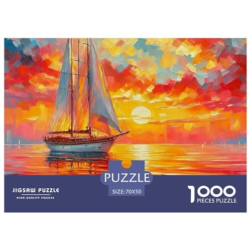 1000-teilige Schiff und Mondlicht Pädagogisches Spiel Schiff und Mondlicht Puzzles Für Erwachsen Lernspiel Premium Quality Stress Abbauen Für Erwachsene Und Kinder Ab 14 Jahren 70x50cm/1000pcs 1000-teilige Schiff und Mondlicht Pädagogisches Spiel Schiff und Mondlicht Puzzles Für Erwachsen Lernspiel Premium Quality Stress Abbauen Für Erwachsene Und Kinder Ab 14 Jahren 70x50cm/1000pcs von UJSDVNNJJ