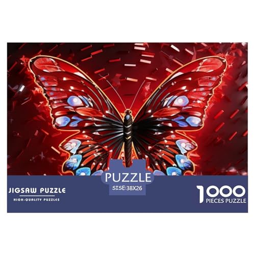 1000-teilige Schmetterling Geschicklichkeitsspiel Puzzles Für Erwachsen Lernspiel Premium Quality Stress Abbauen Für Die Ganze Familie 38x26cm/1000pcs 1000-teilige Schmetterling Geschicklichkeitsspiel Puzzles Für Erwachsen Lernspiel Premium Quality Stress Abbauen Für Die Ganze Familie 38x26cm/1000pcs von UJSDVNNJJ