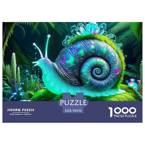 1000-teilige Schnecke Geschicklichkeitsspiel Schnecke Puzzles Für Erwachsen Herausforderung Spielzeug Premium Quality Stress Abbauen Für Die Ganze Familie 70x50cm/1000pcs 1000-teilige Schnecke Geschicklichkeitsspiel Schnecke Puzzles Für Erwachsen Herausforderung Spielzeug Premium Quality Stress Abbauen Für Die Ganze Familie 70x50cm/1000pcs von UJSDVNNJJ