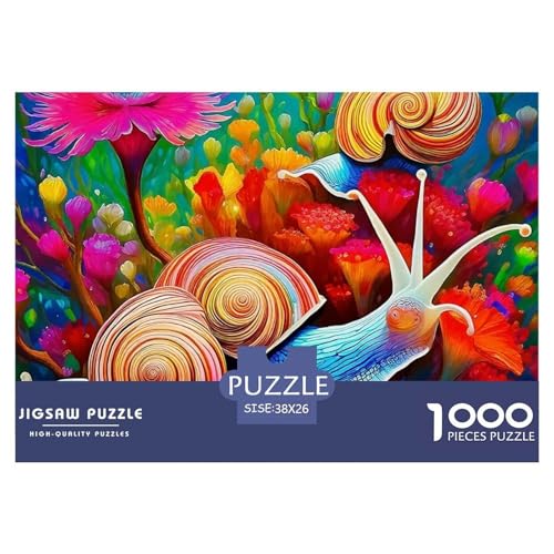 1000-teilige Schnecke Geschicklichkeitsspiel Schnecke Puzzles Für Erwachsen Lernspiel Premium Quality Geschenke Für Die Ganze Familie 38x26cm/1000pcs 1000-teilige Schnecke Geschicklichkeitsspiel Schnecke Puzzles Für Erwachsen Lernspiel Premium Quality Geschenke Für Die Ganze Familie 38x26cm/1000pcs von UJSDVNNJJ