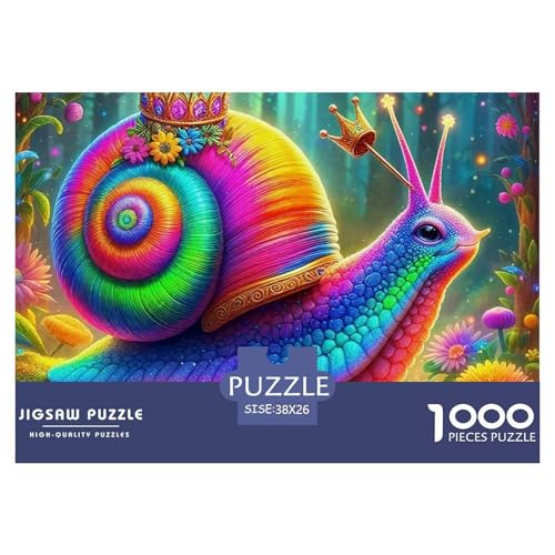 1000-teilige Schnecke Geschicklichkeitsspiel Schnecke Puzzles Für Erwachsen Lernspiel Premium Quality Geschenke Für Die Ganze Familie 38x26cm/1000pcs 1000-teilige Schnecke Geschicklichkeitsspiel Schnecke Puzzles Für Erwachsen Lernspiel Premium Quality Geschenke Für Die Ganze Familie 38x26cm/1000pcs von UJSDVNNJJ