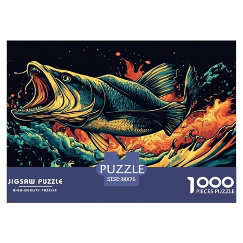 1000-teilige Snapper Pädagogisches Spiel Puzzles Für Erwachsen Lernspiel Premium Quality Geschenke Für Erwachsene Und Kinder Ab 14 Jahren 38x26cm/1000pcs von UJSDVNNJJ