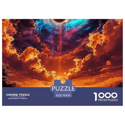 1000-teilige Sonnenfinsternis Geschicklichkeitsspiel Sonnenfinsternis Puzzles Für Erwachsen Herausforderung Spielzeug Premium Quality Stress Abbauen Für Die Ganze Familie 70x50cm/1000pcs 1000-teilige Sonnenfinsternis Geschicklichkeitsspiel Sonnenfinsternis Puzzles Für Erwachsen Herausforderung Spielzeug Premium Quality Stress Abbauen Für Die Ganze Familie 70x50cm/1000pcs von UJSDVNNJJ