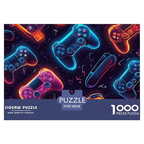 1000-teilige Spieler Geschicklichkeitsspiel Puzzles Für Erwachsen Herausforderung Spielzeug Premium Quality Stress Abbauen Für Erwachsene Und Kinder Ab 14 Jahren 38x26cm/1000pcs von UJSDVNNJJ