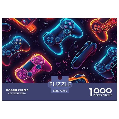 1000-teilige Spieler Geschicklichkeitsspiel Puzzles Für Erwachsen Lernspiel Premium Quality Stress Abbauen Für Die Ganze Familie 70x50cm/1000pcs von UJSDVNNJJ