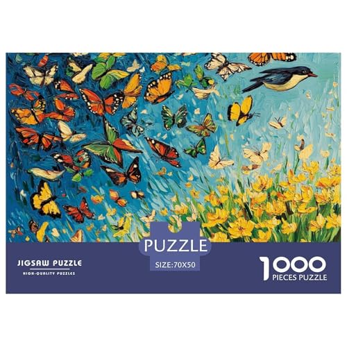 1000-teilige Tulpen Geschicklichkeitsspiel Puzzles Für Erwachsen Lernspiel Premium Quality Geschenke Für Die Ganze Familie 70x50cm/1000pcs von UJSDVNNJJ
