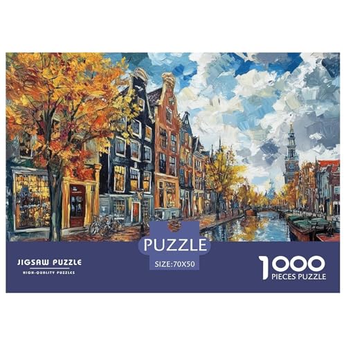 1000-teilige Venedig Wasserstadt Geschicklichkeitsspiel Puzzles Für Erwachsen Herausforderung Spielzeug Premium Quality Stress Abbauen Für Erwachsene Und Kinder Ab 14 Jahren 70x50cm/1000pcs 1000-teilige Venedig Wasserstadt Geschicklichkeitsspiel Puzzles Für Erwachsen Herausforderung Spielzeug Premium Quality Stress Abbauen Für Erwachsene Und Kinder Ab 14 Jahren 70x50cm/1000pcs von UJSDVNNJJ