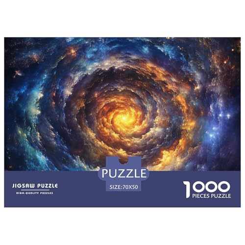 1000-teilige Vortex Pädagogisches Spiel Puzzles Für Erwachsen Herausforderung Spielzeug Premium Quality Geschenke Für Die Ganze Familie 70x50cm/1000pcs von UJSDVNNJJ