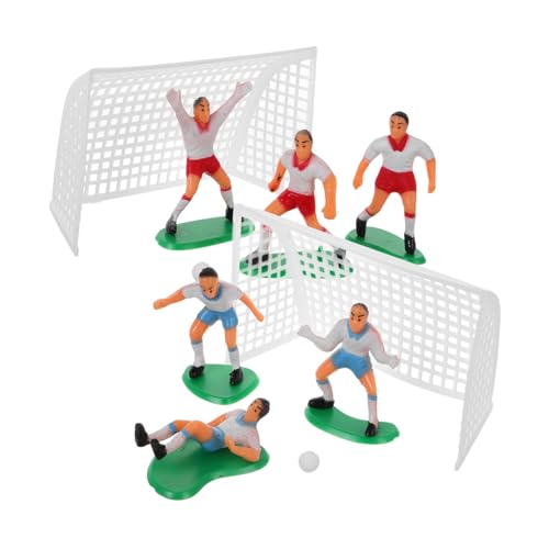 UKCOCO 1 Satz Footballteam Dekoration Ornamente Fußball-Kuchenaufsatz für Jungen Fußball-Kuchendekoration Junge Sport-Cupcake-Topper Football Party Supplies PVC UKCOCO 1 Satz Footballteam Dekoration Ornamente Fußball-Kuchenaufsatz für Jungen Fußball-Kuchendekoration Junge Sport-Cupcake-Topper Football Party Supplies PVC von UKCOCO