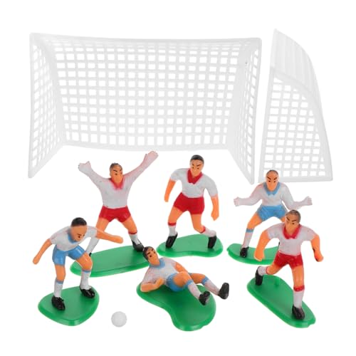 UKCOCO 1satz Fussball Geburtstagskuchen Dekoration Sportliche Tortendeko Für Kindergeburtstage Wiederverwendbare Figuren Für Fussball-themenpartys Und Events UKCOCO 1satz Fussball Geburtstagskuchen Dekoration Sportliche Tortendeko Für Kindergeburtstage Wiederverwendbare Figuren Für Fussball-themenpartys Und Events von UKCOCO