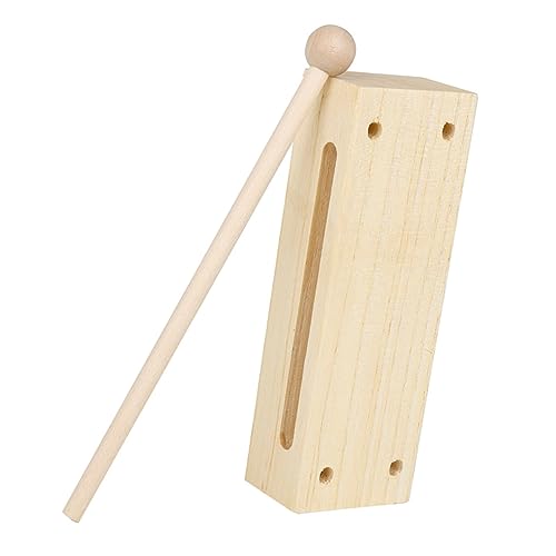 UKCOCO 1 Satz Holz Instrumentenblock mit Schlägel Musikalisches Percussion für Frühkindliche Bildung und Kreative Entwicklung UKCOCO 1 Satz Holz Instrumentenblock mit Schlägel Musikalisches Percussion für Frühkindliche Bildung und Kreative Entwicklung von UKCOCO