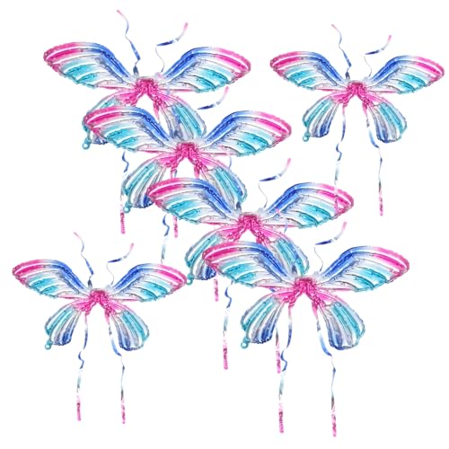 UKCOCO 1 Satz Luftballons Schmetterlingsflügel Form Aluminiumfolie Bunte Luftballons für Halloween Weihnachten Bühnenaufführungen und Partys Mini Luftpumpe Farbe der Pumpe UKCOCO 1 Satz Luftballons Schmetterlingsflügel Form Aluminiumfolie Bunte Luftballons für Halloween Weihnachten Bühnenaufführungen und Partys Mini Luftpumpe Farbe der Pumpe von UKCOCO
