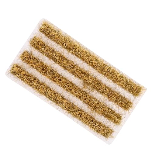 UKCOCO 1 Satz Miniatur Static Grass Reisfeld Grasstreifen für Sandtisch Dekoration Realistische Mikro Landschaftsmodelle für Modelleisenbahn und Tabletop Spiele von UKCOCO