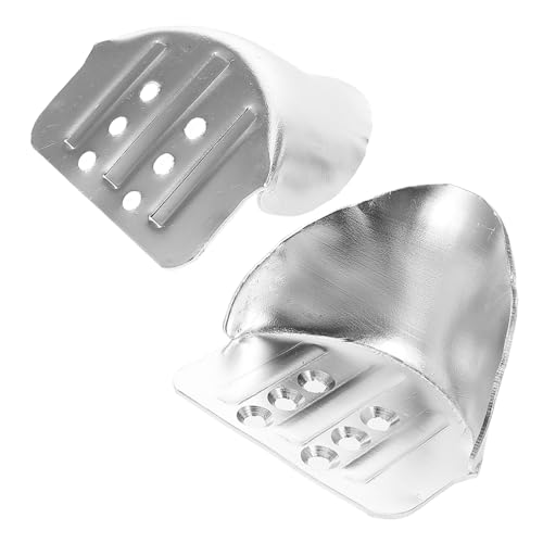 UKCOCO 1 Satz Stelzenkletterer Austausch Der High-Heels-Spitzen Fersen Teile Für Trockenbau-stelzen Silver Aluminiumlegierung von UKCOCO