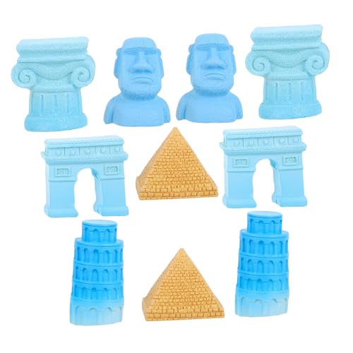 UKCOCO 1 Satz Weltberühmte Architekturmodelle antike Artefakte ägyptische Figuren griechische Einrichtung griechische Säulen Pyramidenstatue der Schiefe Turm von Pisa Harz UKCOCO 1 Satz Weltberühmte Architekturmodelle antike Artefakte ägyptische Figuren griechische Einrichtung griechische Säulen Pyramidenstatue der Schiefe Turm von Pisa Harz von UKCOCO