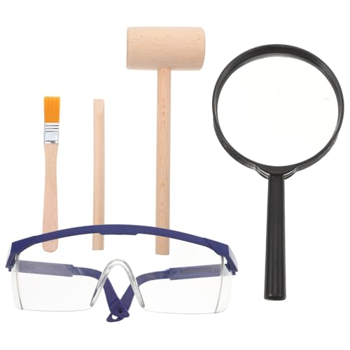 UKCOCO 1 Satz für archäologische Ausgrabungen Kleinkind gräbt manueller Hammer Kinderspielzeughammer, die hämmern Kunststoff UKCOCO 1 Satz für archäologische Ausgrabungen Kleinkind gräbt manueller Hammer Kinderspielzeughammer, die hämmern Kunststoff von UKCOCO