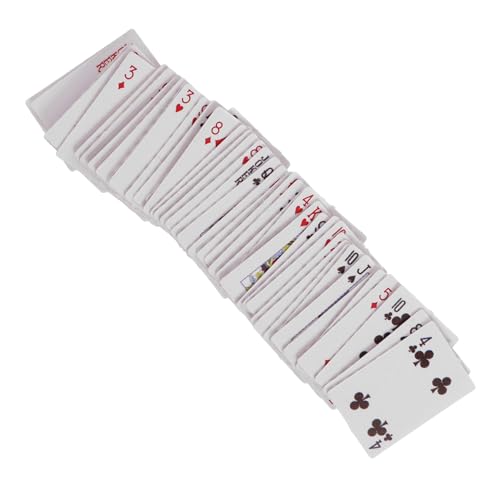 UKCOCO 1 Schachtel Maßstab Robuste Spielkarten aus Papier Realistische Vielseitige Spielmöglichkeiten Zubehör für Sammler und Rollenspiele von UKCOCO