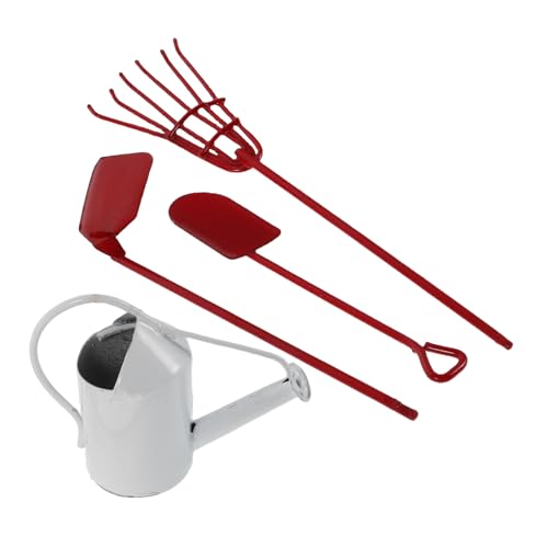UKCOCO 1 Set Sukkulenten-Werkzeug-Set: Miniatur-sukkulenten-hacke, Schaufel, Rechen Und Gießkanne – Miniatur-Werkzeuge Aus Metall Für Den - Und Außenbereich UKCOCO 1 Set Sukkulenten-Werkzeug-Set: Miniatur-sukkulenten-hacke, Schaufel, Rechen Und Gießkanne – Miniatur-Werkzeuge Aus Metall Für Den - Und Außenbereich von UKCOCO
