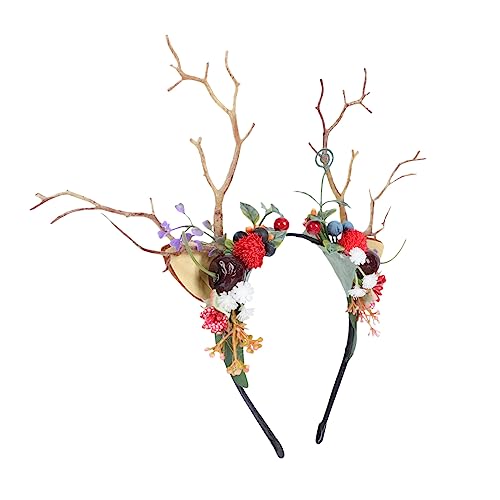 UKCOCO 1 Stück Adorables Halloween Stirnband mit Geweih Perfektes Haaraccessoire für Kostümpartys Festivals und Maskeraden Leicht und Langlebig Hochwertiges Material von UKCOCO