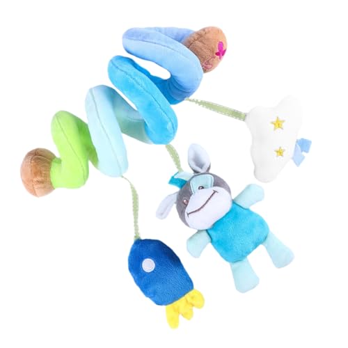 UKCOCO 1 Stück Multifunktionales Kinderwagen mit Klingel Spiralspielzeug für Kinderbett Kinderwagen und Autositz und Kreativ für Junge Mädchen von UKCOCO