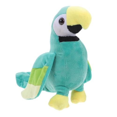 UKCOCO 1 Stück Plüsch Papagei Realistisches Plüschtier für Deko für Partys Schlafzimmer Kuscheltier für Jungen und Mädchen Sicher und Unterhaltsam von UKCOCO