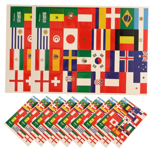 UKCOCO 10 Blätter Flagge Fußball Party Flaggen Klein Patriotische Farbe Von Favor Französisch Dekorationen Sport Lustige Team Welt Nennen Land Hängen PVC Selbstklebend UKCOCO 10 Blätter Flagge Fußball Party Flaggen Klein Patriotische Farbe Von Favor Französisch Dekorationen Sport Lustige Team Welt Nennen Land Hängen PVC Selbstklebend von UKCOCO