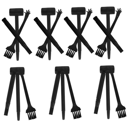 UKCOCO 10 Sätze Archäologisches Ausgrabungsset für Teiliges Kit mit Hammer Meißel und Pinsel Geeignet für von Dinosaurierfossilien und Edelsteinen Fördert Kreativität und Lernfähigkeit von UKCOCO